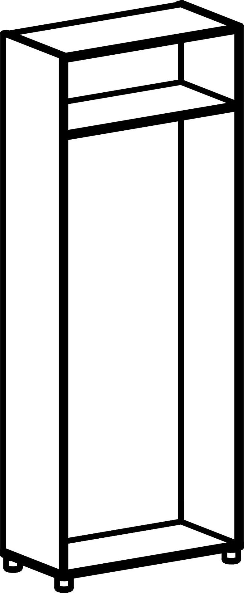 Wardrobe Frame 10 501 Series "Belfast