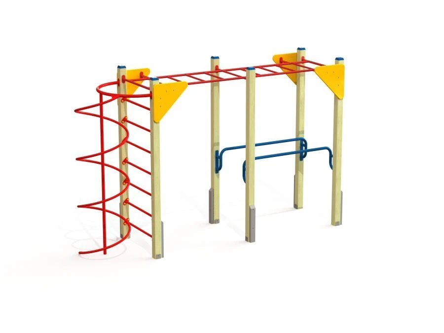 Sports Complex Parallel Bars with Monkey Bars CO 1.013