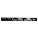 Managed POE Switch 24 Ports 10/100Mbps IPTS-PS2-E28P24MR
