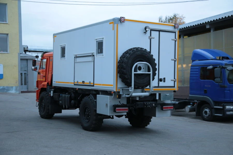 Mobile Workshop Truck 4795F1, 4795F4 without Crane on KAMAZ 43502-D5 Chassis