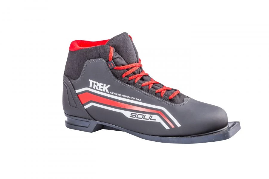 Trek Soul2 Black Ski Boots with Red Logo NN75