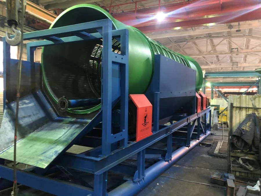 Clay Impurity Scrubber for Washing and Separating Ore Materials