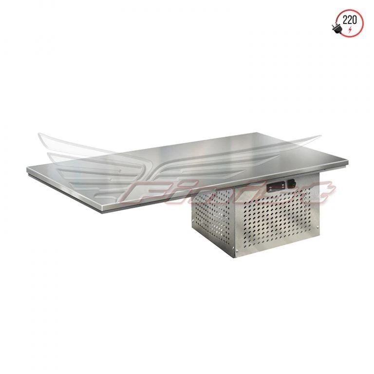 Built-in Static Refrigerated Display for Short-term Food Presentation