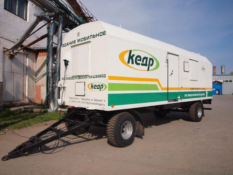 Thermally Insulated Tractor Trailer for Perishable Goods - KEDR-5470-2T8