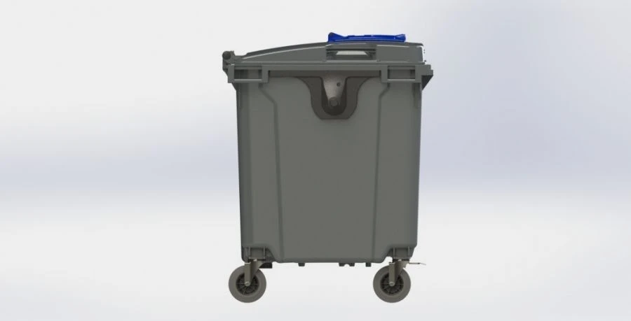 Mobile Trash Container 1100L Model Art.29.C19.W