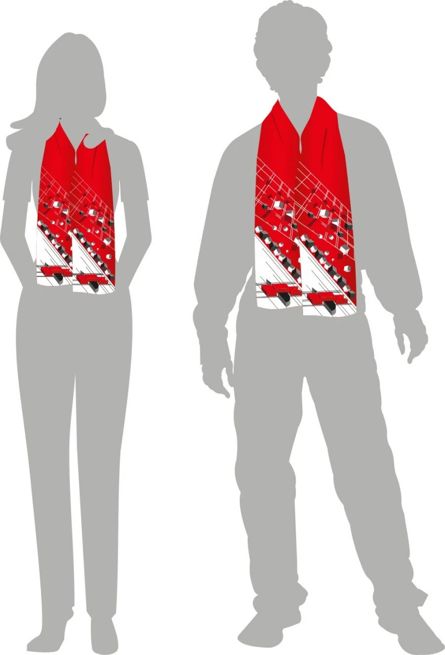 وشاح عالي الجودة - ملحقات أزياء متعددة الاستخدامات