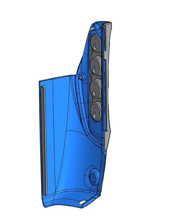 قسم يميني كامل لهيكل السيارة - 5299230-5602515-50