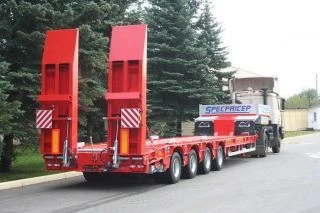 Low-Loader Semi-Trailer 9942L4 (Modifications 9942L4-00 to 9942L4-08)