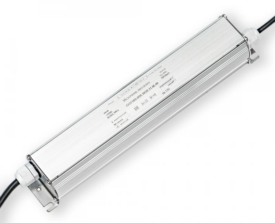 مصدر طاقة مصفوفة LED SOT100-090.1050.11.M.40