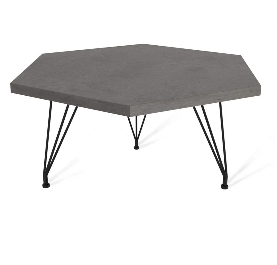 Hexagon Coffee Table SHT-TU29/H36/TT20 with LDF, 70 cm
