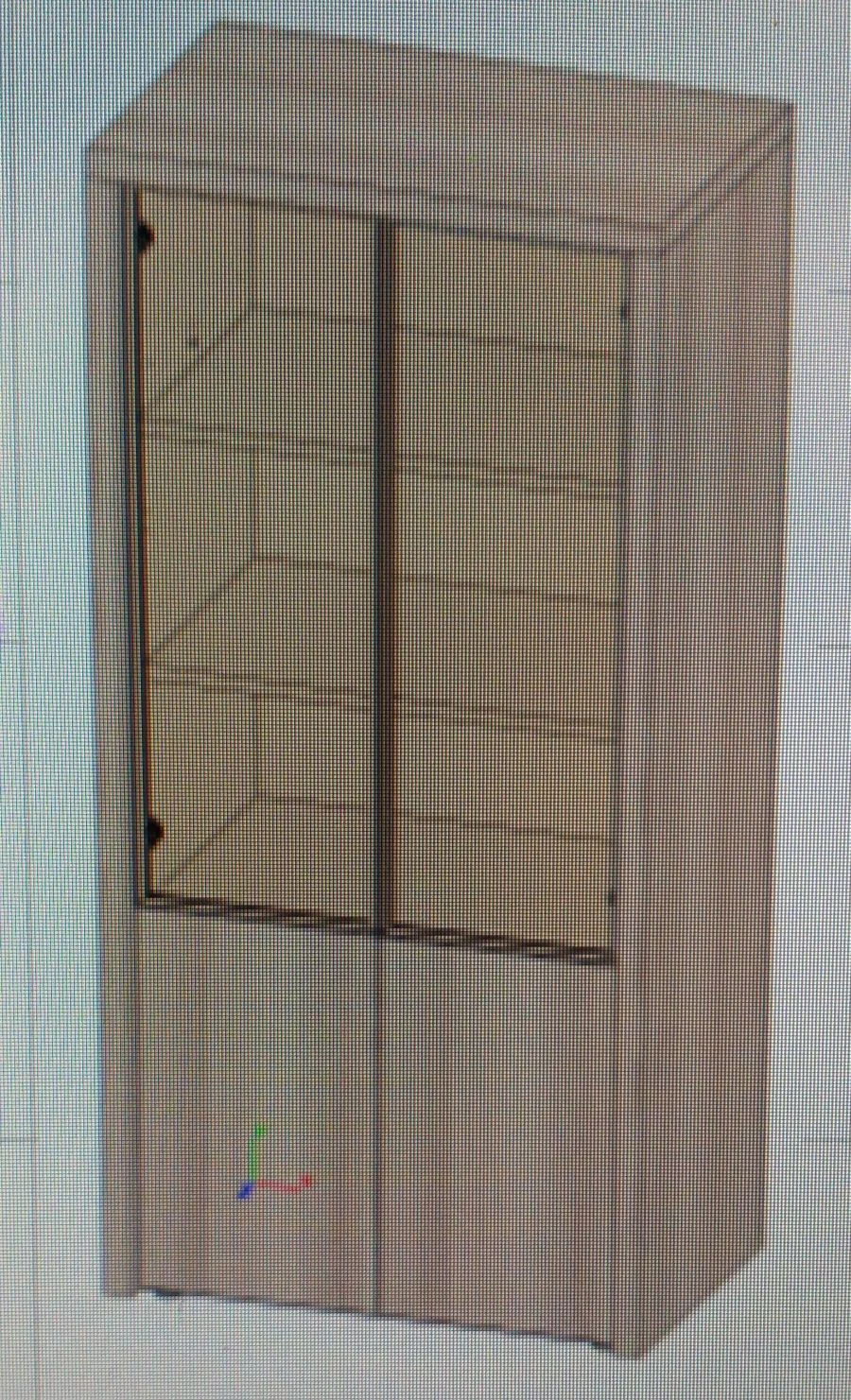 Combined Cabinet with Decorative Binding, Art. JR508