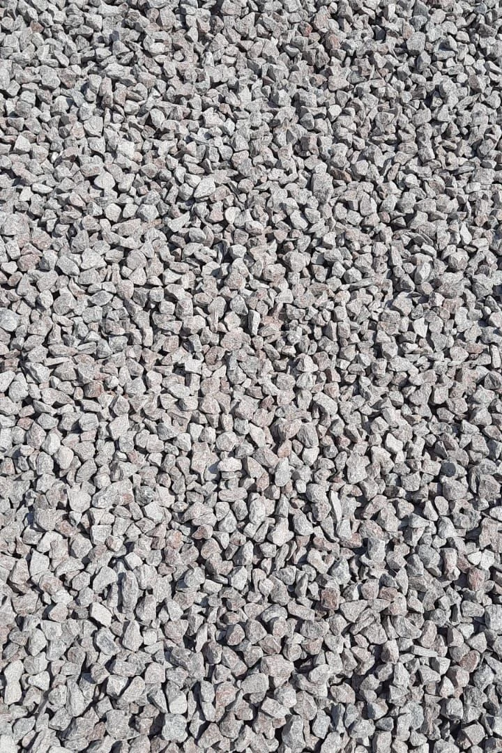 Granite Crushed Stone Mixture 5-20mm, Grain Shape Group 3