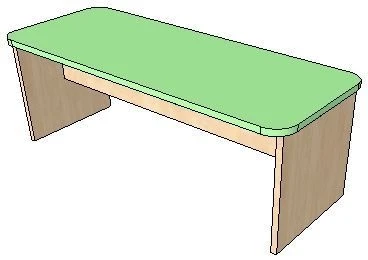 Sectional Cabinet Bench FN.MDU.01.04.00.00.00