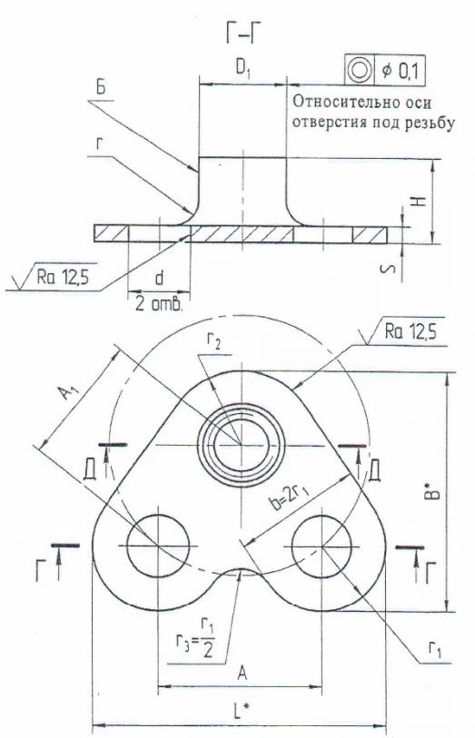 Self-Locking Nuts OST 1 33078-80 for Secure Fastening