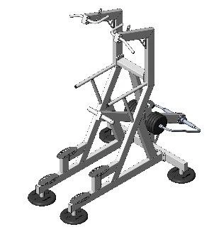 Pull-Up and Dip Machine with Counterweight AKS 413