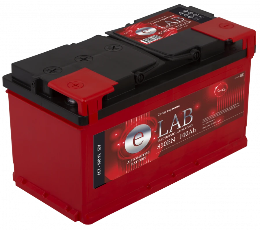 بطارية رصاصية لبدء المحركات الداخلية 6ST-100 "ELAB