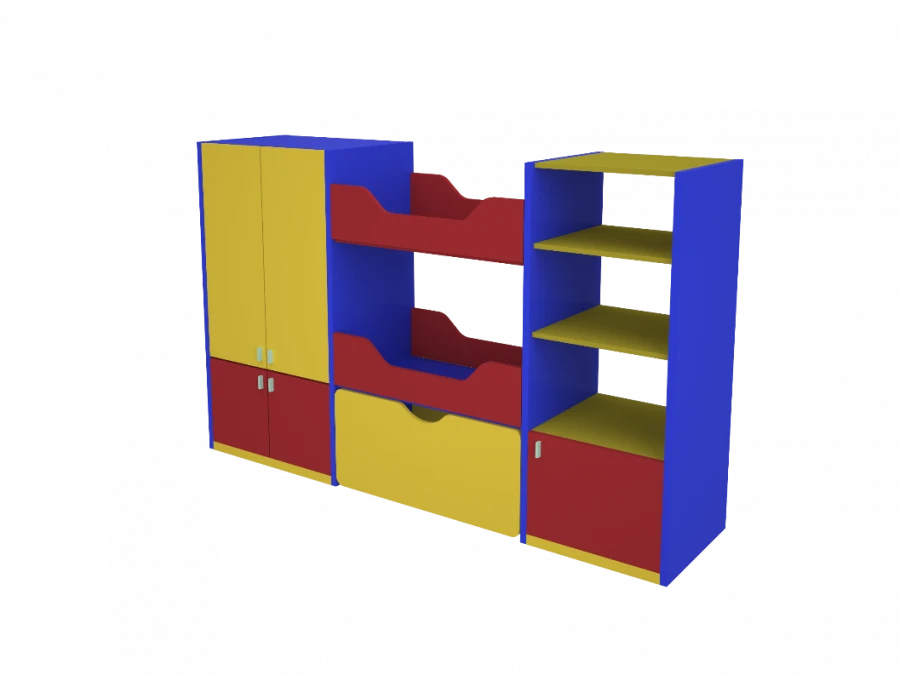 ركن اللعب "غرفة النوم التوأم" DM3072