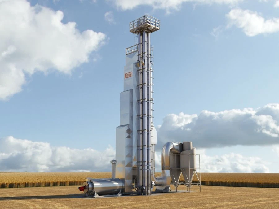 Modular Grain Dryer Type "C" S-30 Standard (Indirect Heating, Gas)