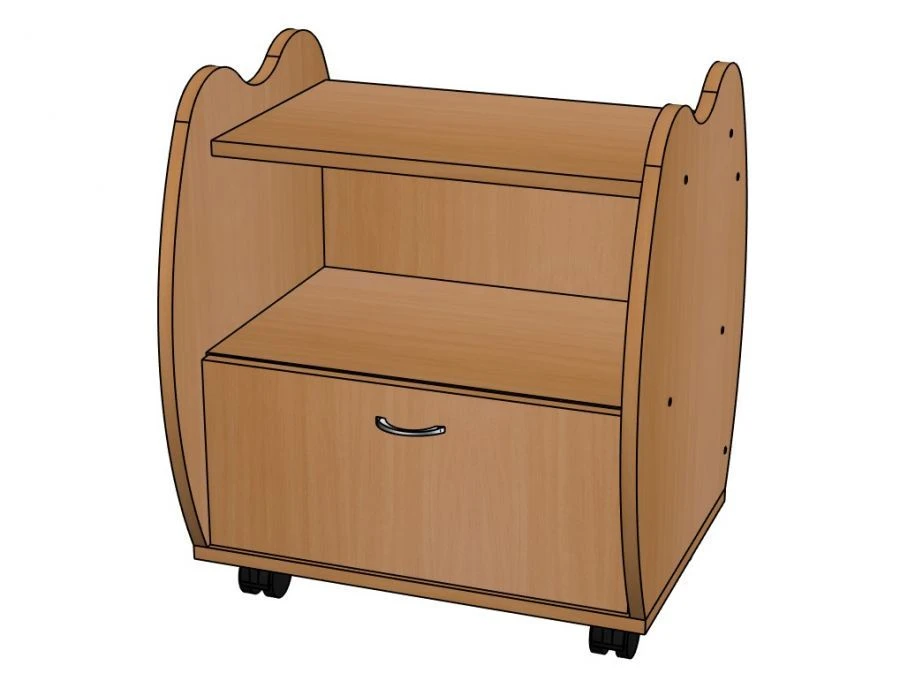 Versatile Shelving Unit for Preschool - Meri Poppins SZh155