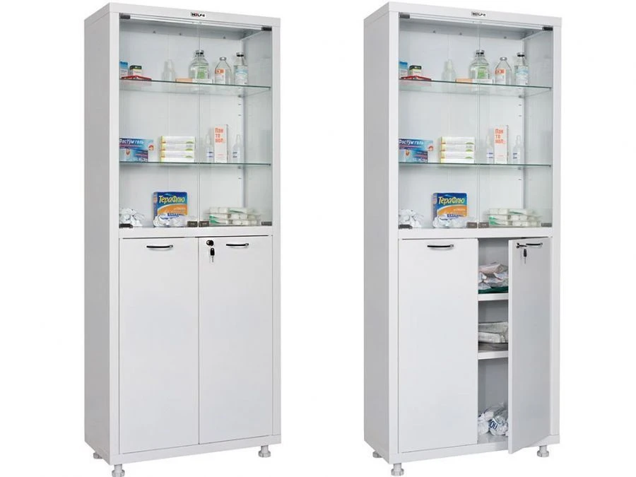 Medical Cabinet Hilfe MD 2 1670/SG for Medications