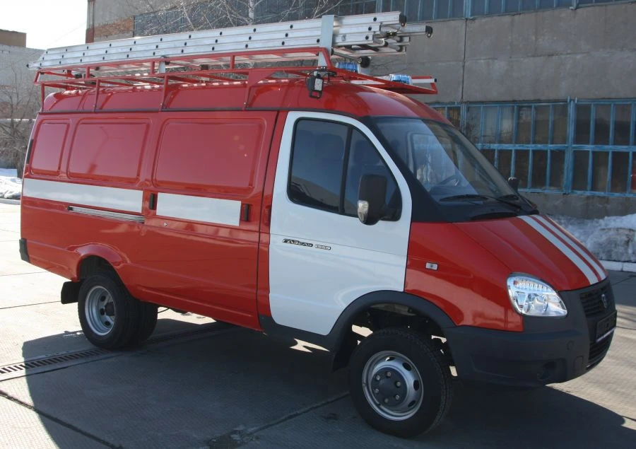 Emergency Rescue Vehicle ASA on GAZ 3302 Chassis