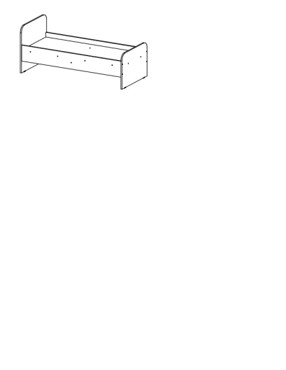 سرير أطفال مريح من علامة أليانس-س