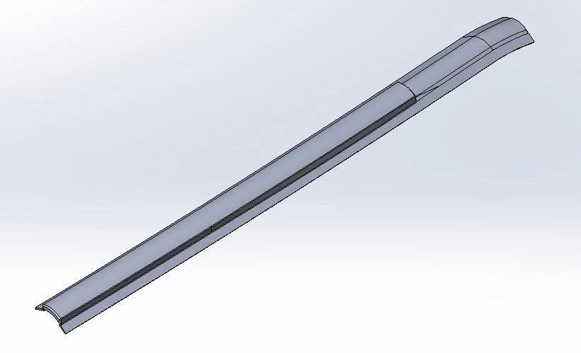 Right Stand for Tram Car Exterior and Interior Cladding - 71-411.10.21.501
