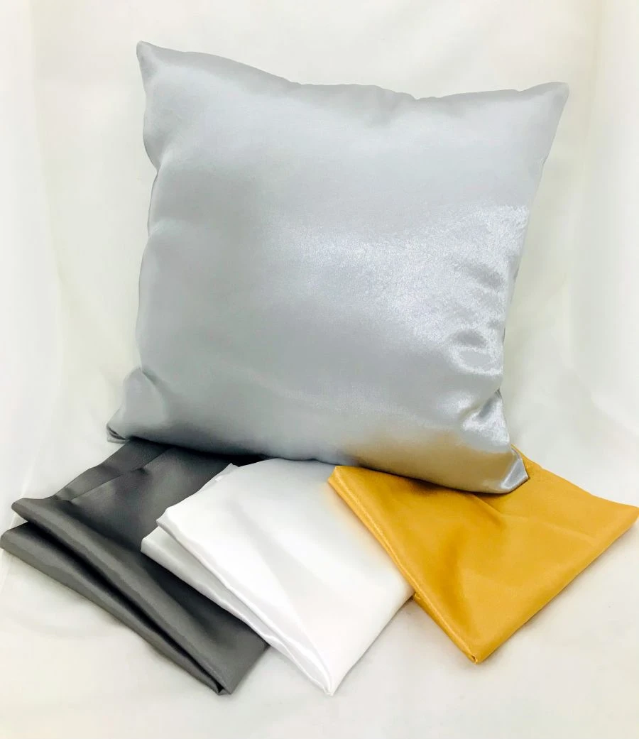 Colorful Satin Pillowcase 40x40cm