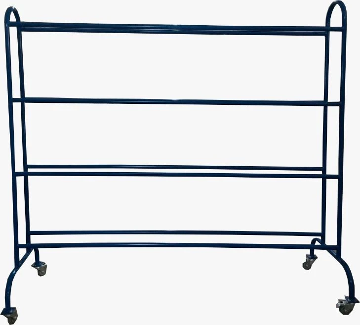 Ball Storage Basket with Four Metal Shelves
