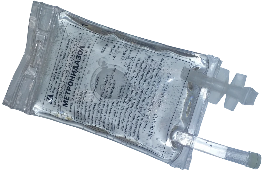 Metronidazole Infusion Solution 5mg/ml 100ml