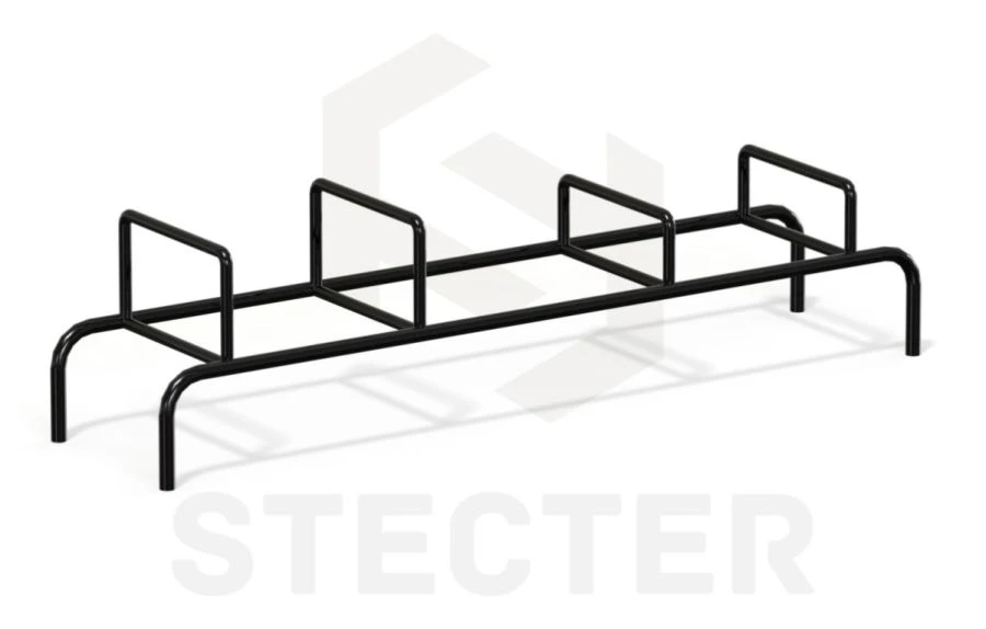 Workout Bench with Supports for Exercise