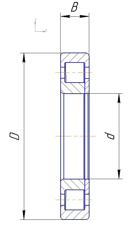 Rolling Bearing A 492718T1U-ETU 100/1