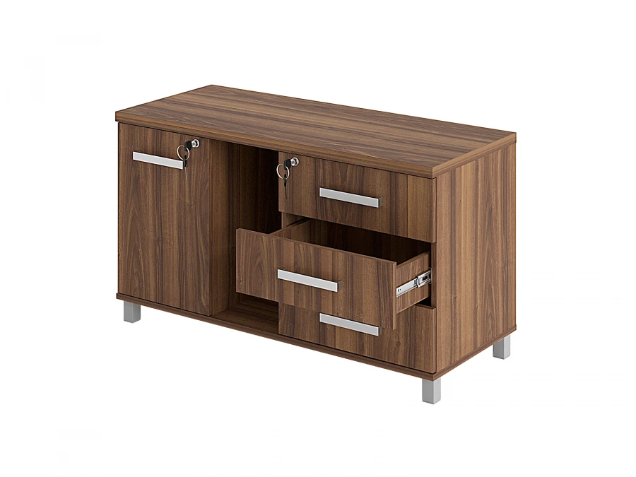 Credenza with 3 Drawers and Central Compartment