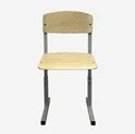 Rectangular Tube Frame Student Chair, Series SP