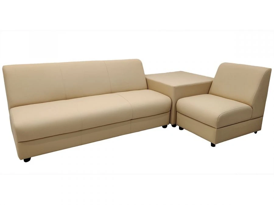 Corner Sofa with Wooden Frame - Model Ora