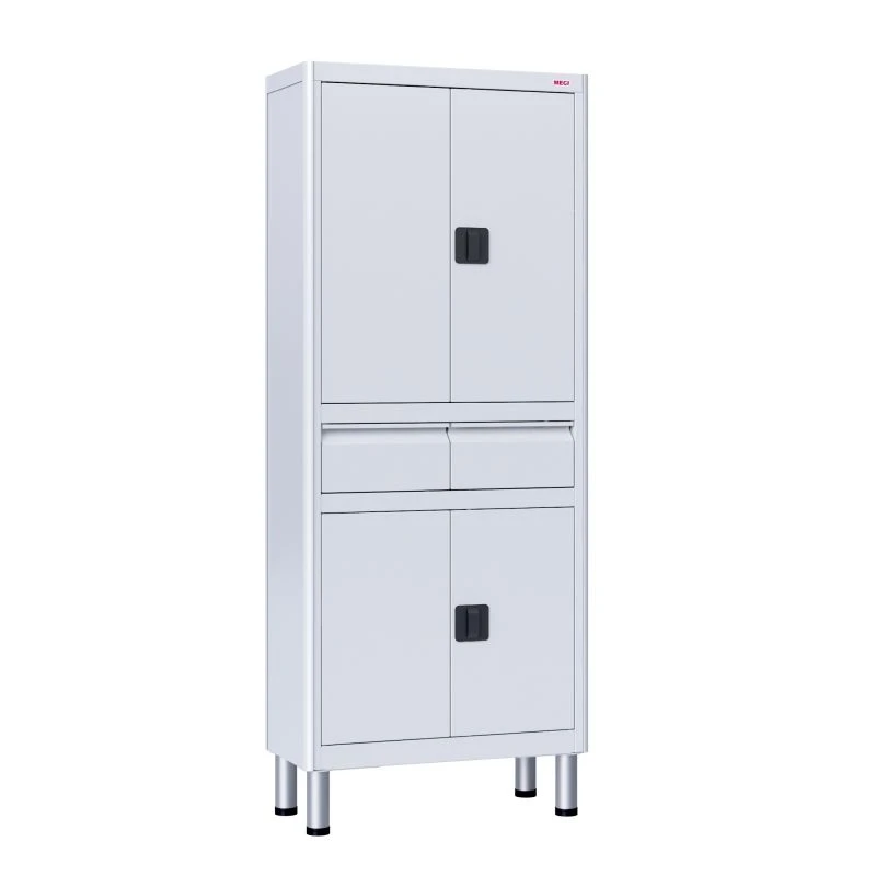 Two-Door Medical Cabinet made of Aluminum Profile and Stainless Steel - SHM-04-MSK (MSK-6644.01-11)