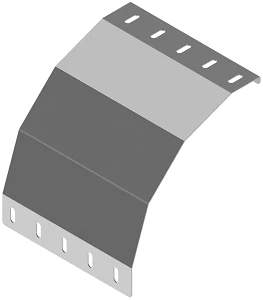 Cable release plate PSK 000, with overall dimensions from 150 mm to 1000 mm, metal thickness 1,5 mm, steel with three-component 
