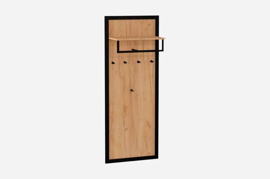 Wall-Mounted Coat Rack Model VN-3 by Edelwood