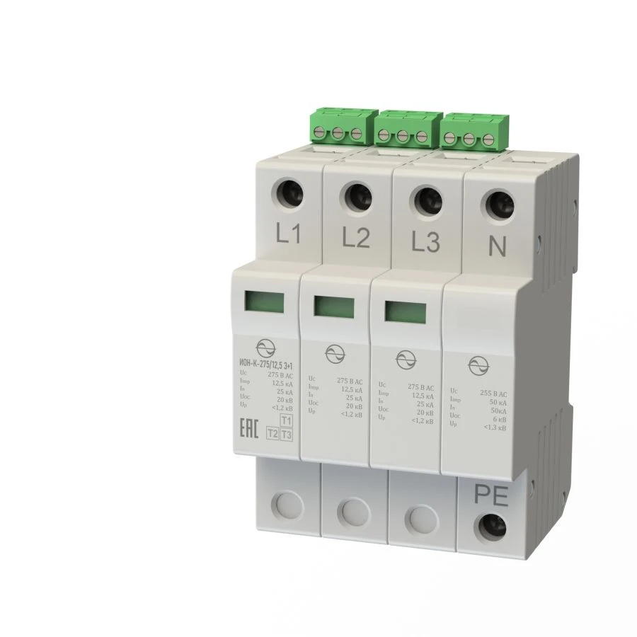 Surge Protection Device for Low Voltage Systems, ION-K-275/10 3+1