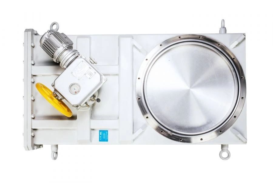 Flat electrically actuated vacuum gate valve ??????-500