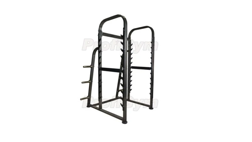 Heavy-Duty Bent Power Frame for Weightlifting