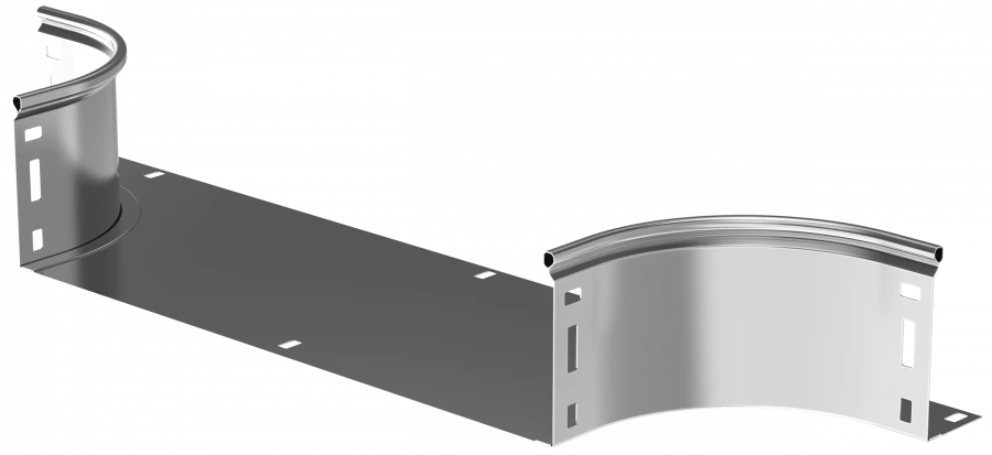 مخرج كابل على شكل T سلس 80x400mm COT01-0-080-400