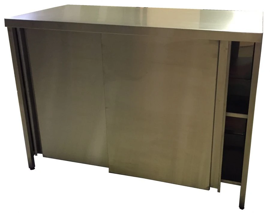 Folding Table for Food Preparation and Storage