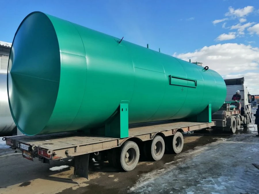 Horizontal steel tanks RGS