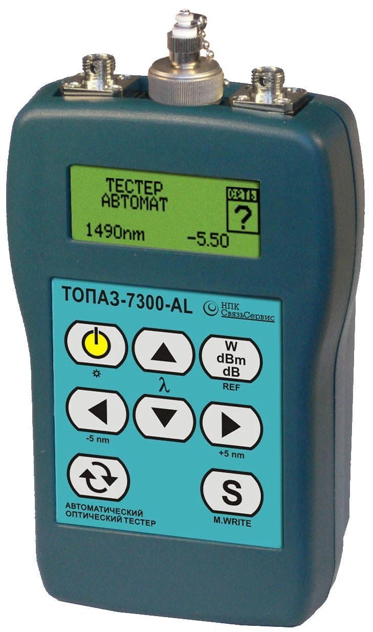 Multifunctional Optical Tester for Fiber Optic Networks - TOPAZ-7327-AL
