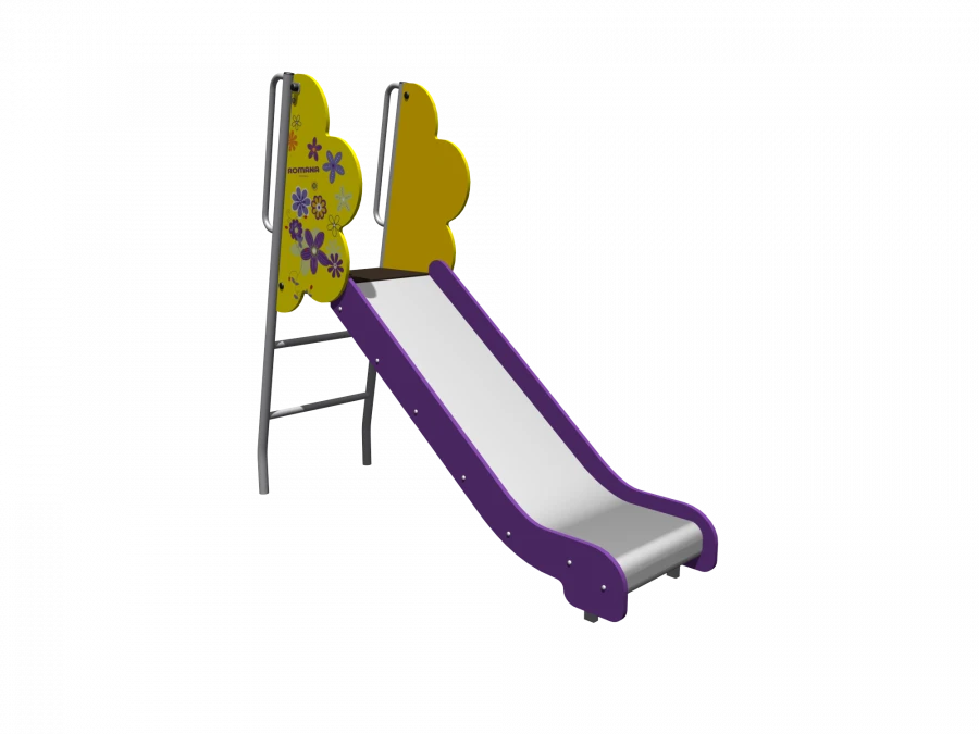 منزلق فولاذي مقاوم للصدأ للأطفال 950 مم - رومانا 110.02.00-01