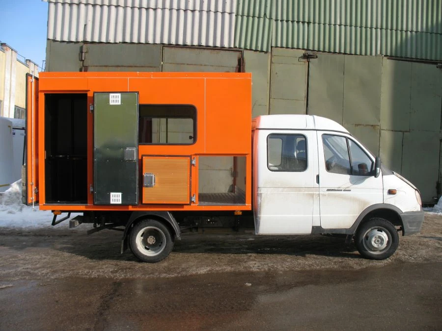 Diesel Truck 3008CF-2 without Crane on GAZ 231073 Chassis