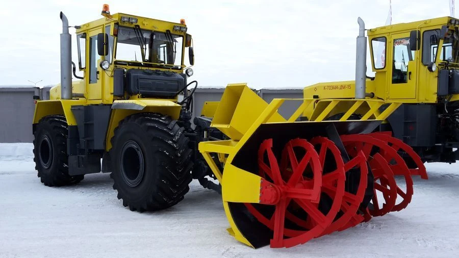 KIROVETS K-703MA-OS Rotary Snow Blower for Roads