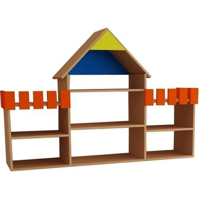 Children's Bedside Shelf "Towers with House" Model 10023