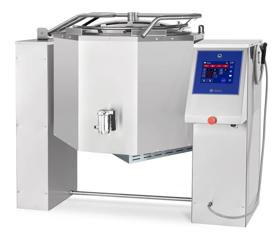 Electric Cooking Kettle with Mixing and Cooling Functions KPEM-200-OMP-VK